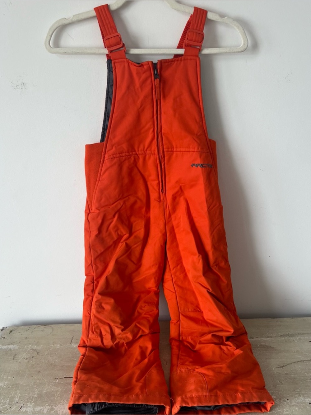 Arctix Kids Snow Bib Overalls Red Insulated Ski Snow Pants Size 5T